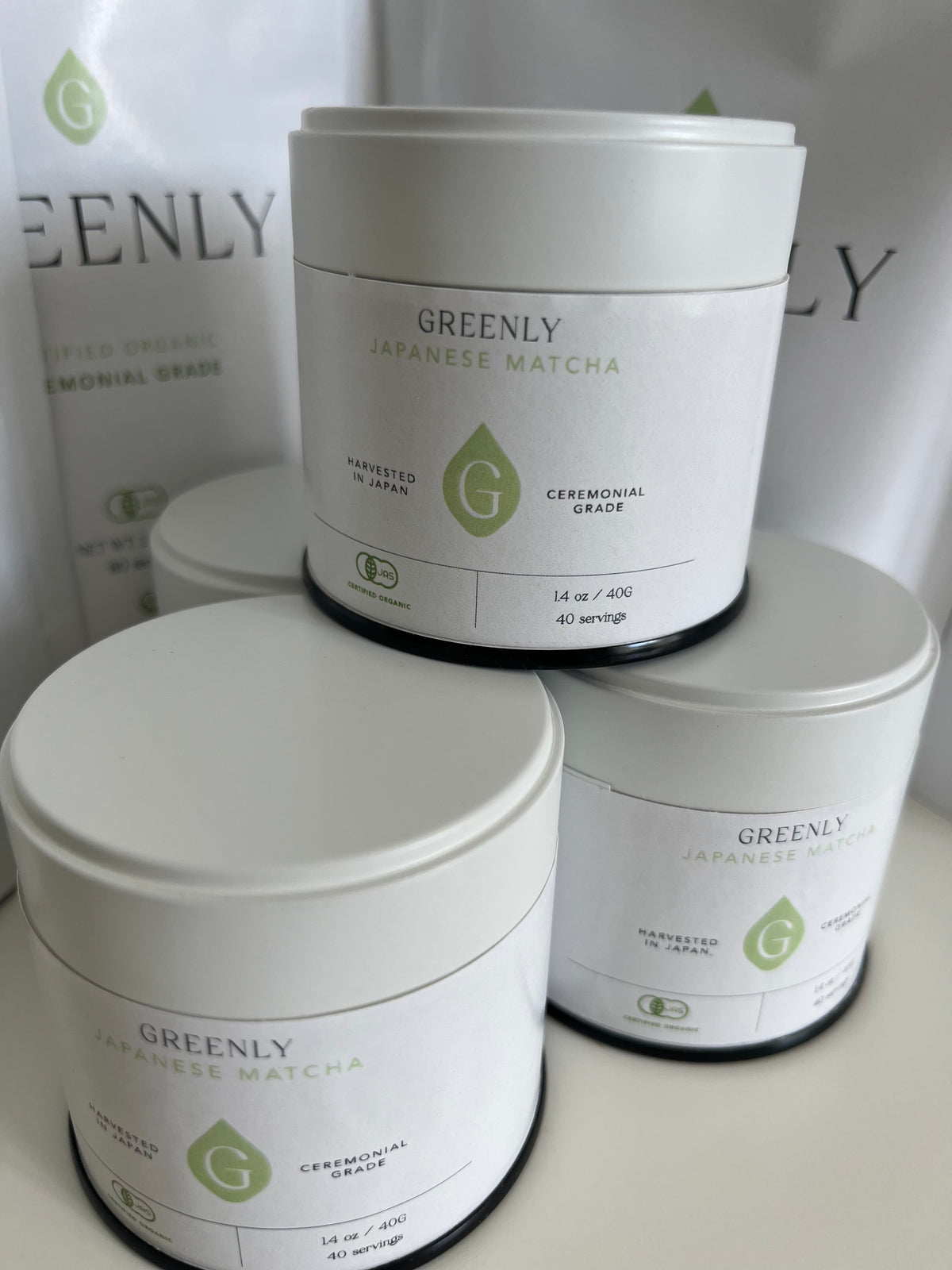 GREENLY Ceremonial Grade Japanese Matcha — 30g