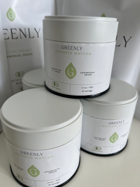GREENLY Ceremonial Grade Japanese Matcha — 30g